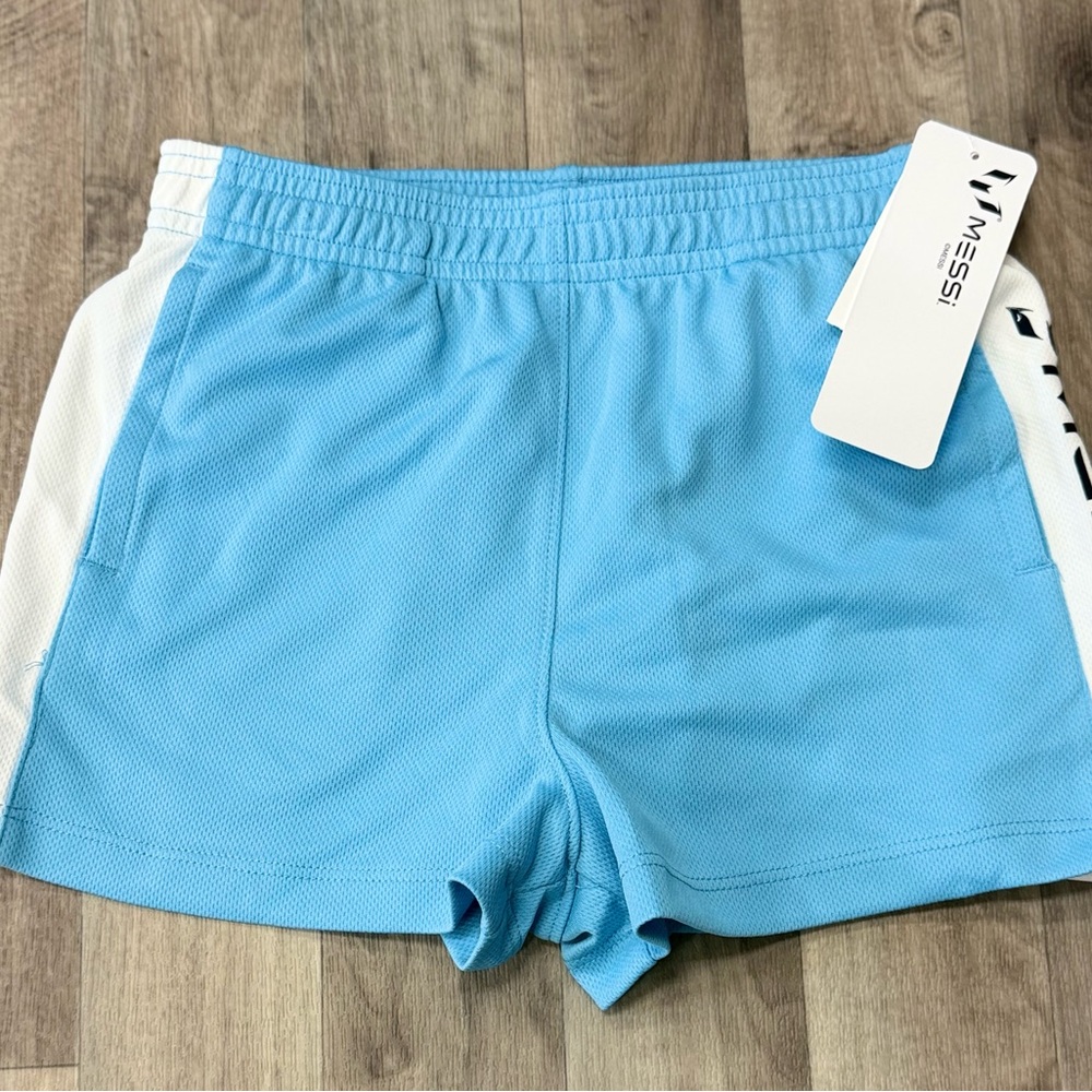 NWT Messi Athletic Shorts ⚽💙 Youth XS (4/5)